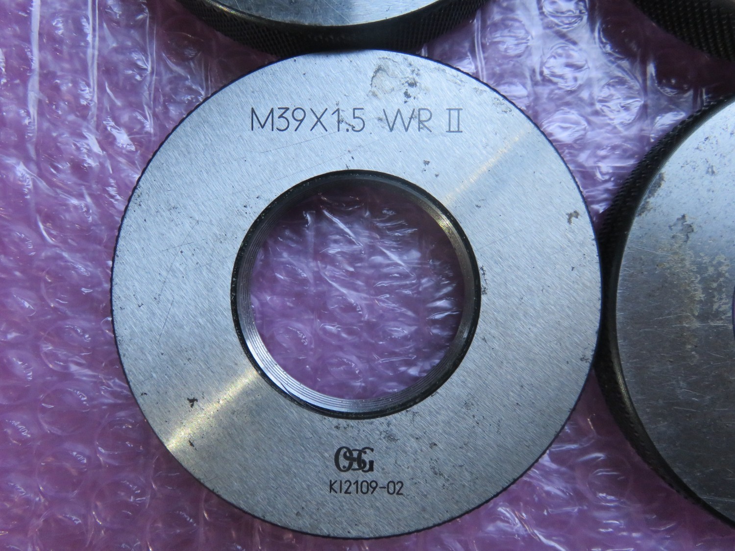 中古その他ゲージ 【リングゲージ】様々なサイズがあります。　 オーエスジー