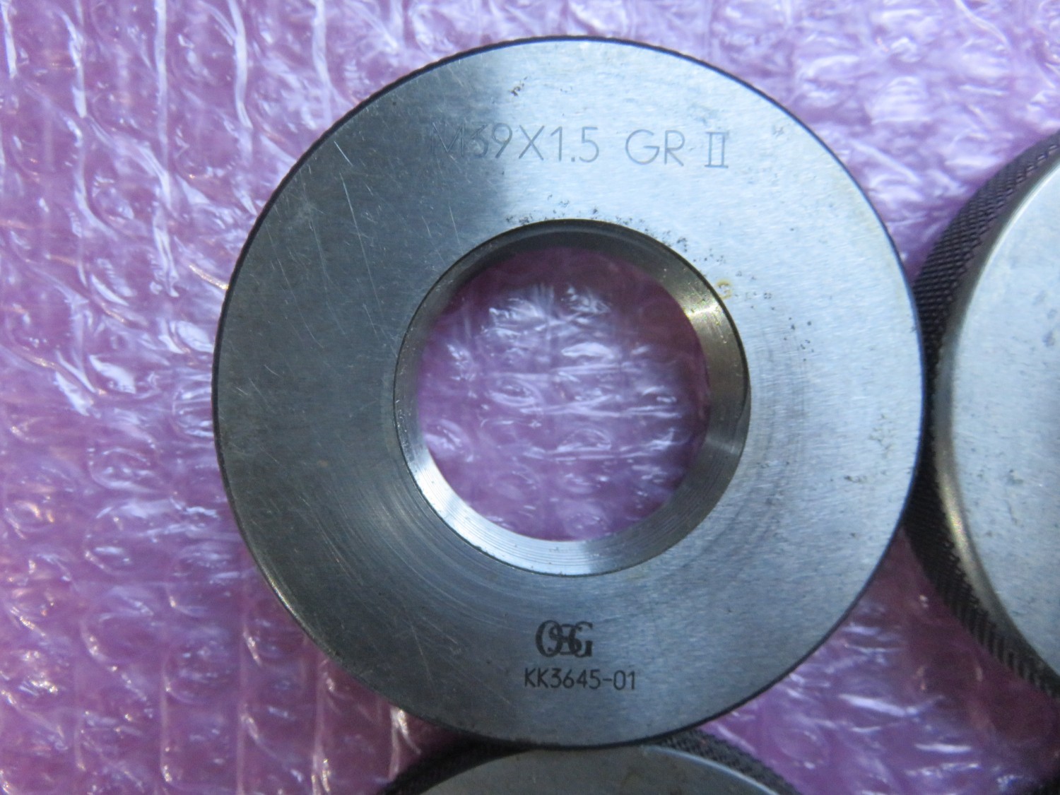 中古その他ゲージ 【リングゲージ】様々なサイズがあります。　 オーエスジー