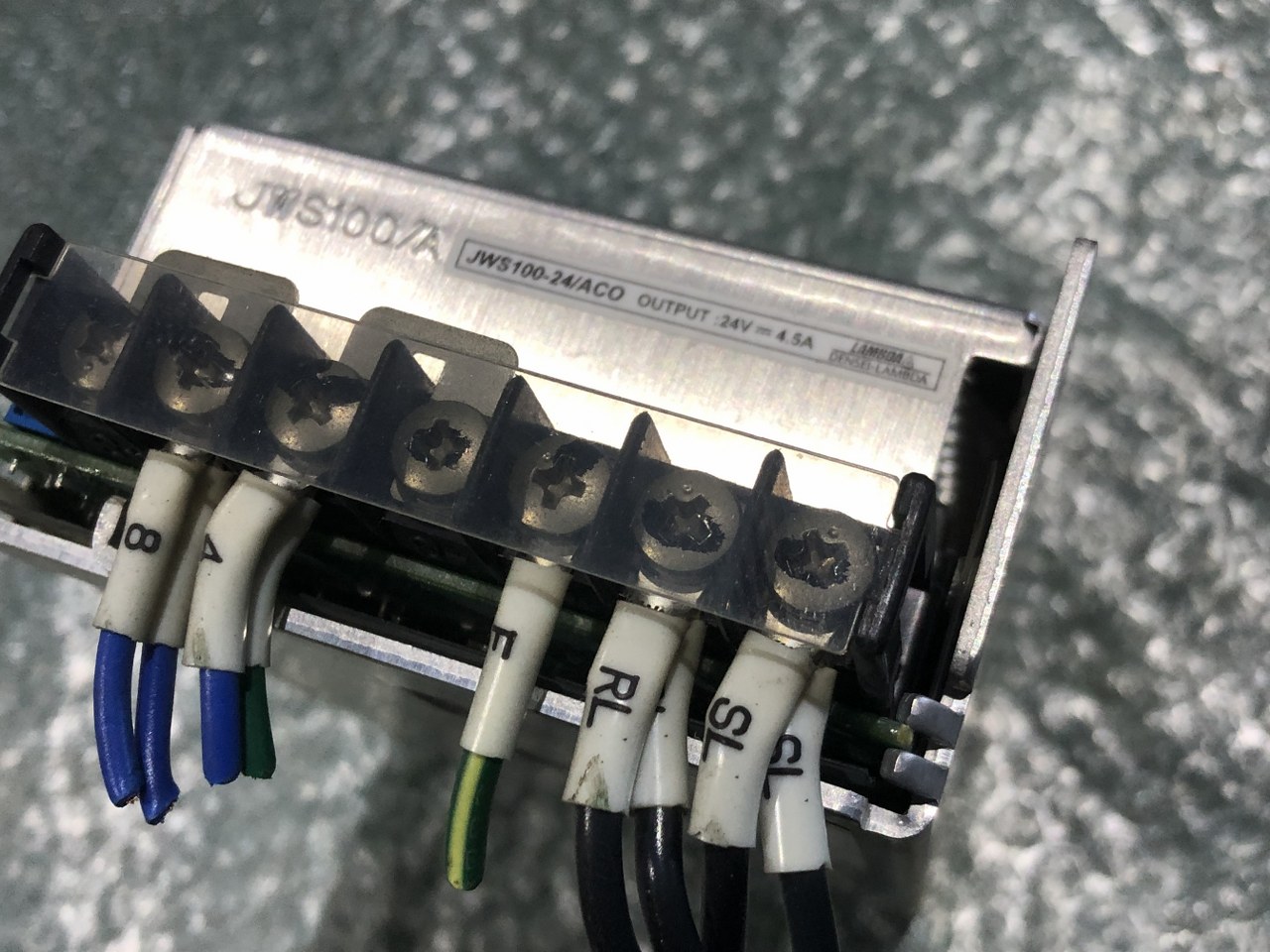 中古機械保守部品・機械要素 【スイッチング 電源】JWS100-24/A CO TDKラムダ