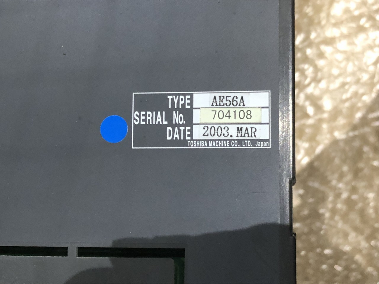 中古Maintenance and spare parts・ Mechanical elements 【サーボアンプ】AE56A 東芝 /TOSHIBA