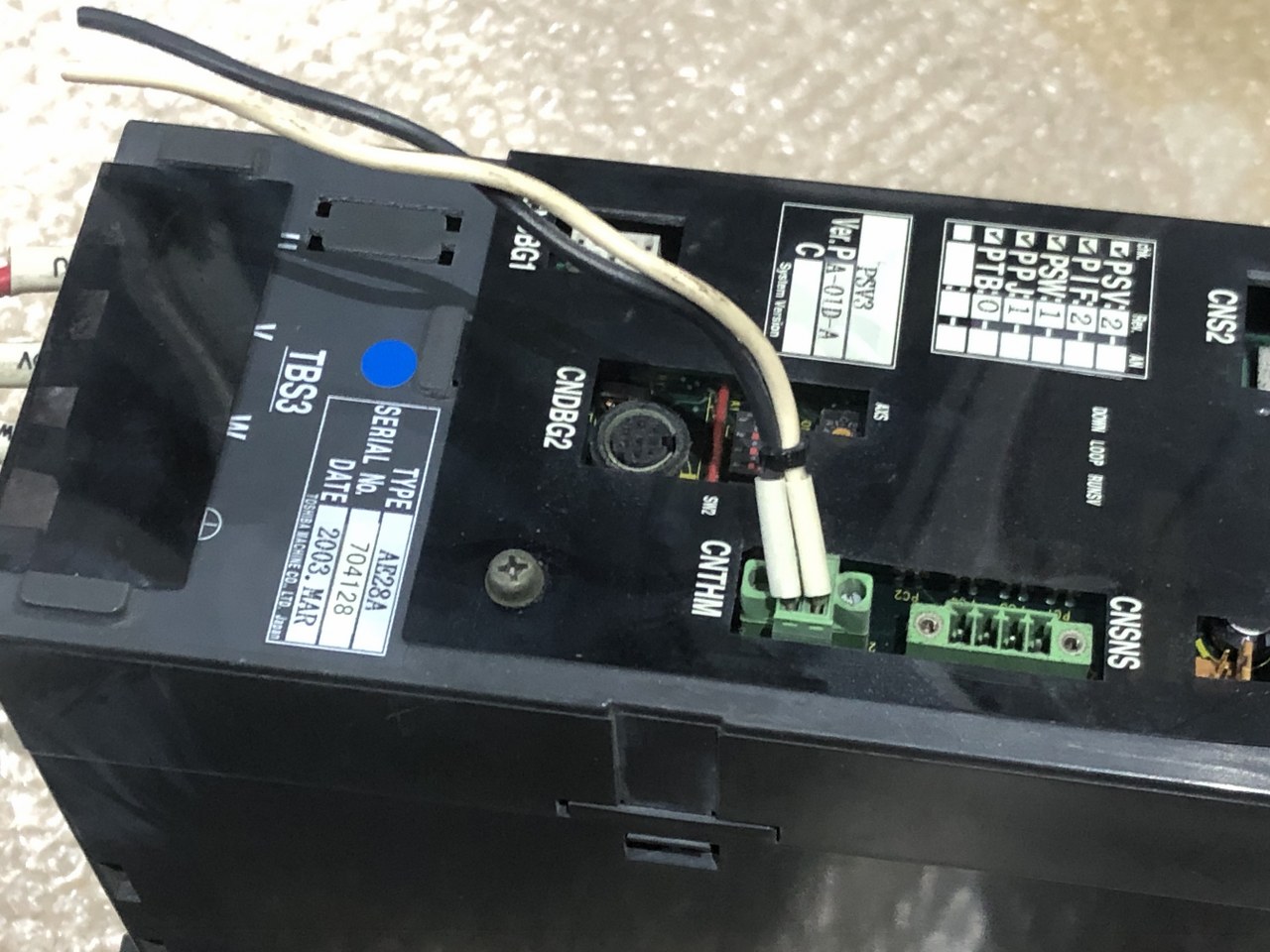 中古Maintenance and spare parts・ Mechanical elements 【サーボアンプ】AE28A 東芝 /TOSHIBA