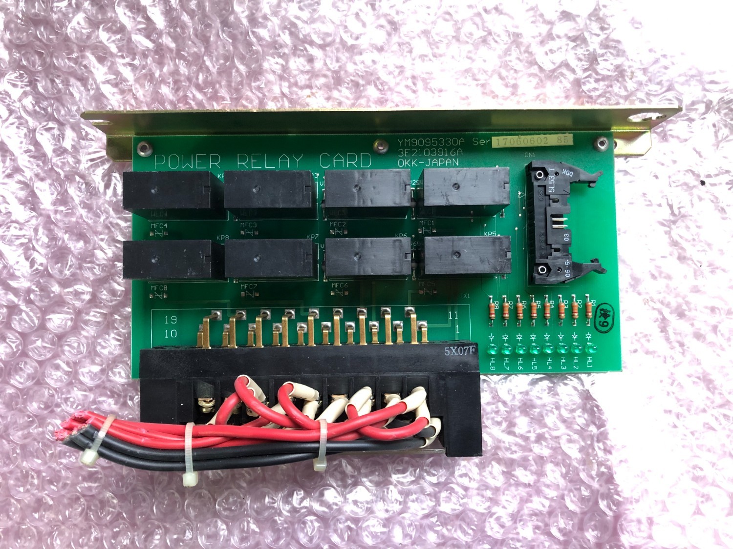 中古その他 【POWER RELAY CARD】YM9095330A  3E2103916A OKK JAPAN