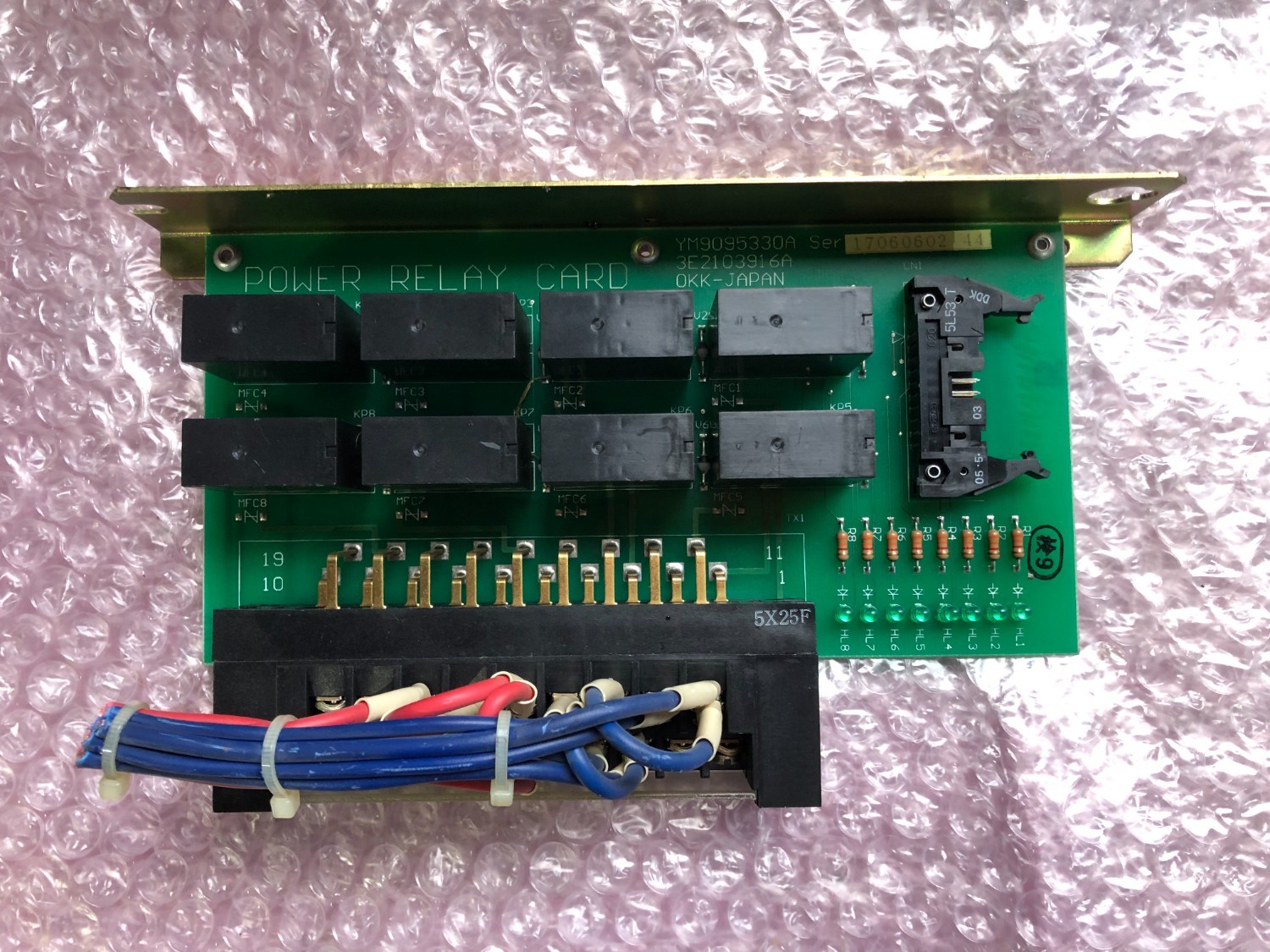 中古その他 【POWER RELAY CARD】YM9095330A  3E2103916A OKK JAPAN