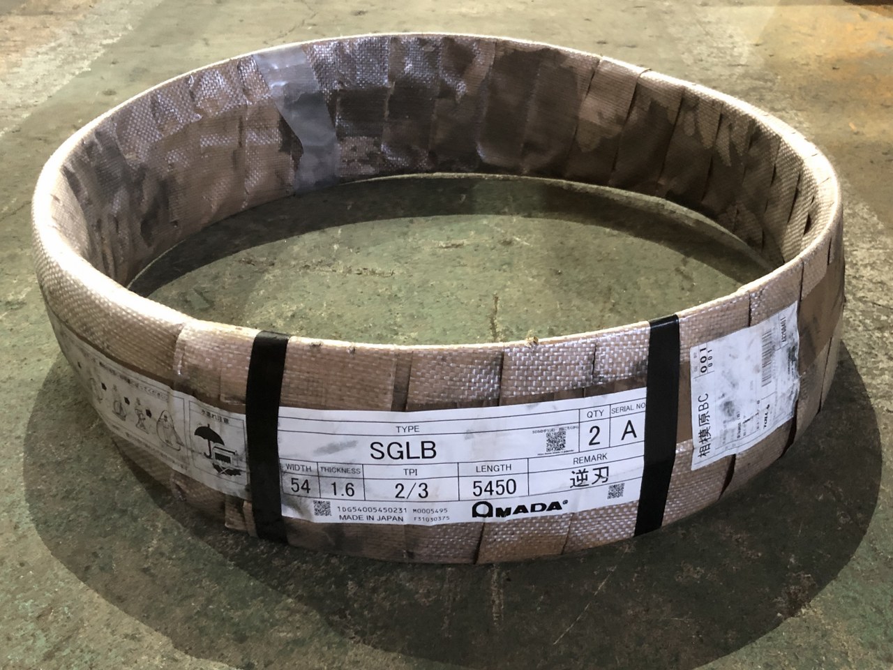 中古お買い得品・1山販売等 【コンターマシン用鋸刃】SGLB アマダ/AMADA