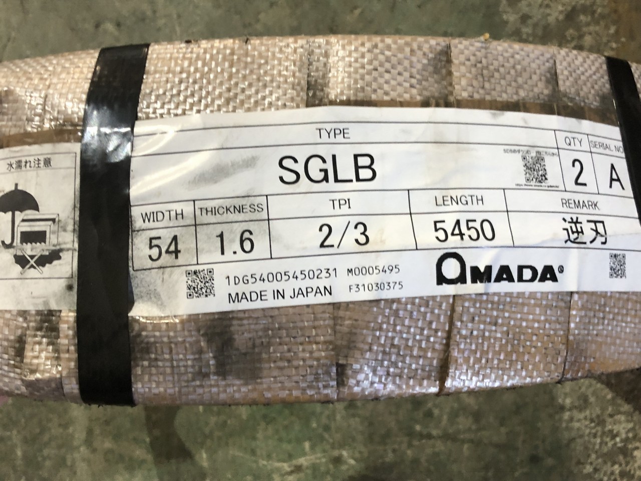 中古お買い得品・1山販売等 【コンターマシン用鋸刃】SGLB アマダ/AMADA