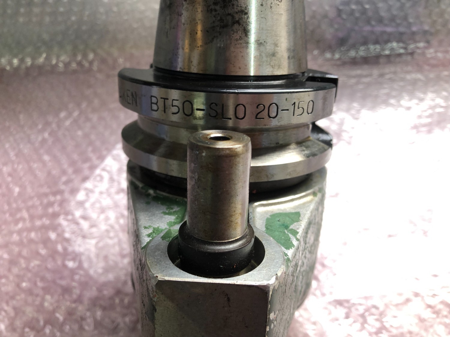 中古BT50 【オイルホールホルダー】BT50-SLO20-150 NIKKEN/日研