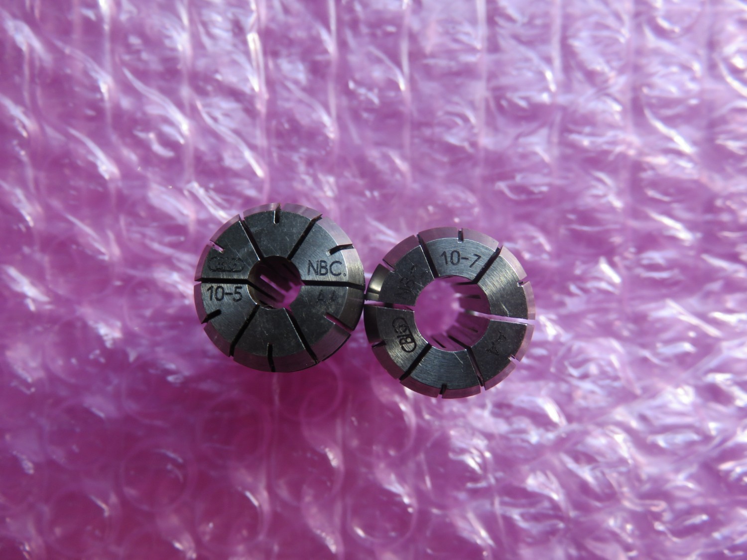 中古スプリングコレット 【ニューベビーコレット2個】NBC10-5，NBC10-7　 ビッグ