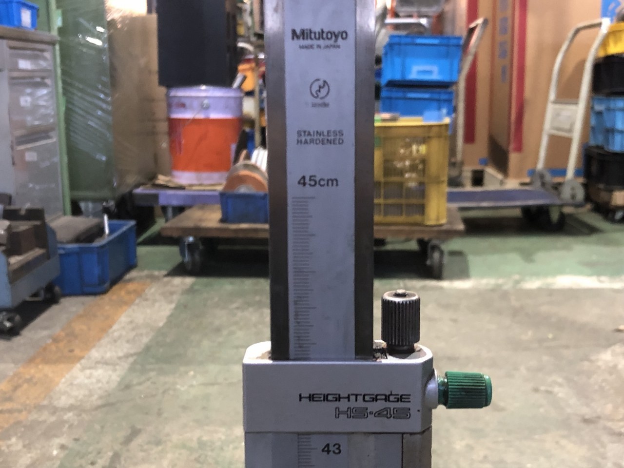 中古ハイトゲージ 【ハイトゲージ】HS-45(514-104) ミツトヨ/Mitutoyo
