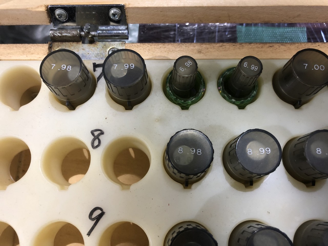 中古ダイヤルゲージ(ダイヤルインジゲーター含む) 【ピンゲージ】6.98～12.00 不明