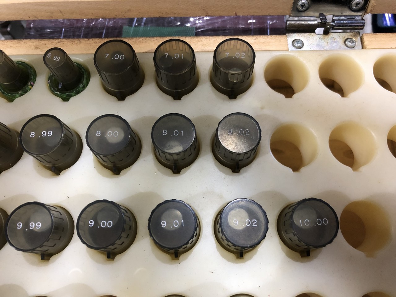 中古ダイヤルゲージ(ダイヤルインジゲーター含む) 【ピンゲージ】6.98～12.00 不明