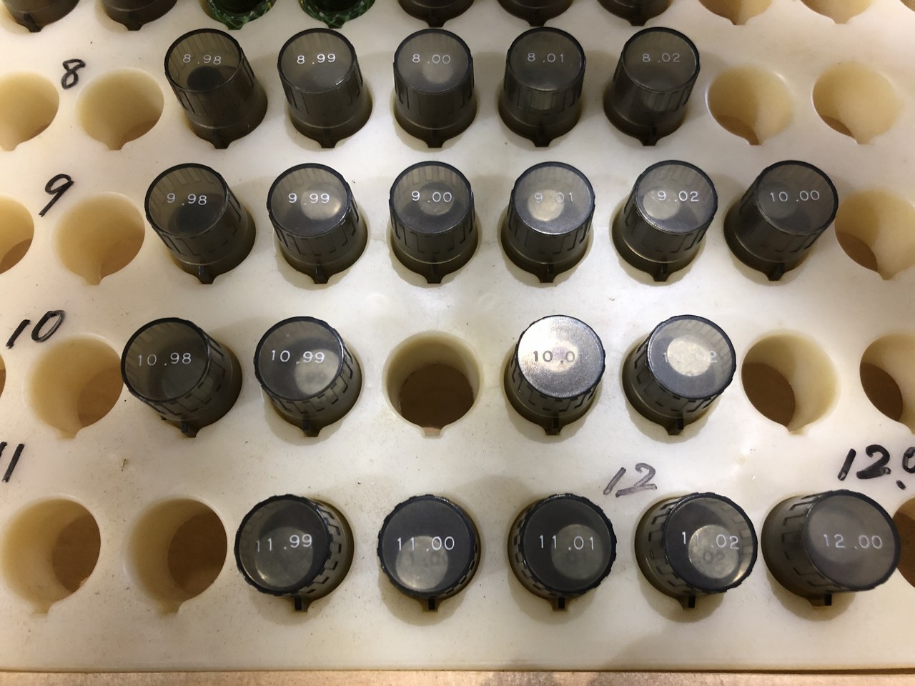 中古ダイヤルゲージ(ダイヤルインジゲーター含む) 【ピンゲージ】6.98～12.00 不明