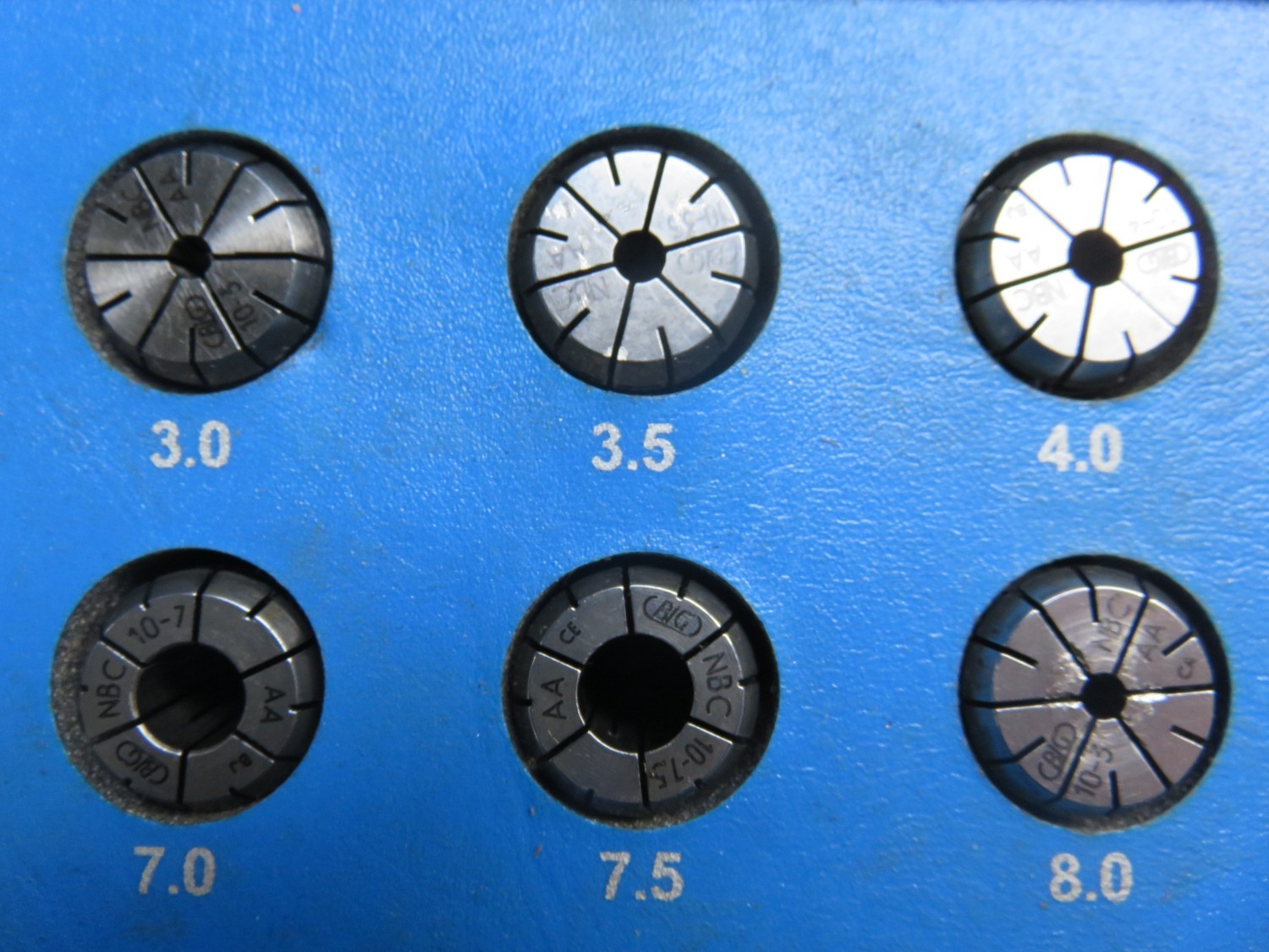 中古スプリングコレット スプリングコレットセットSpring Collet Set  ビッグ