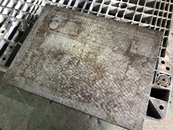 中古鉄定盤 【鉄定盤】サイズ400x300x60mm 目良昇鉄工