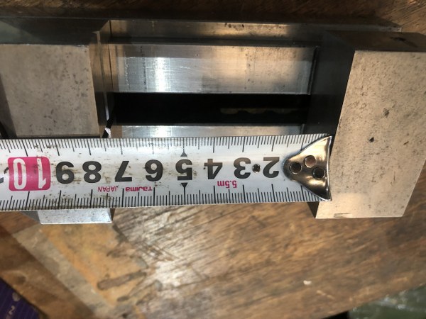 中古精密バイス 【精密バイス】口金幅65mm 高28mm 開75mm 不明