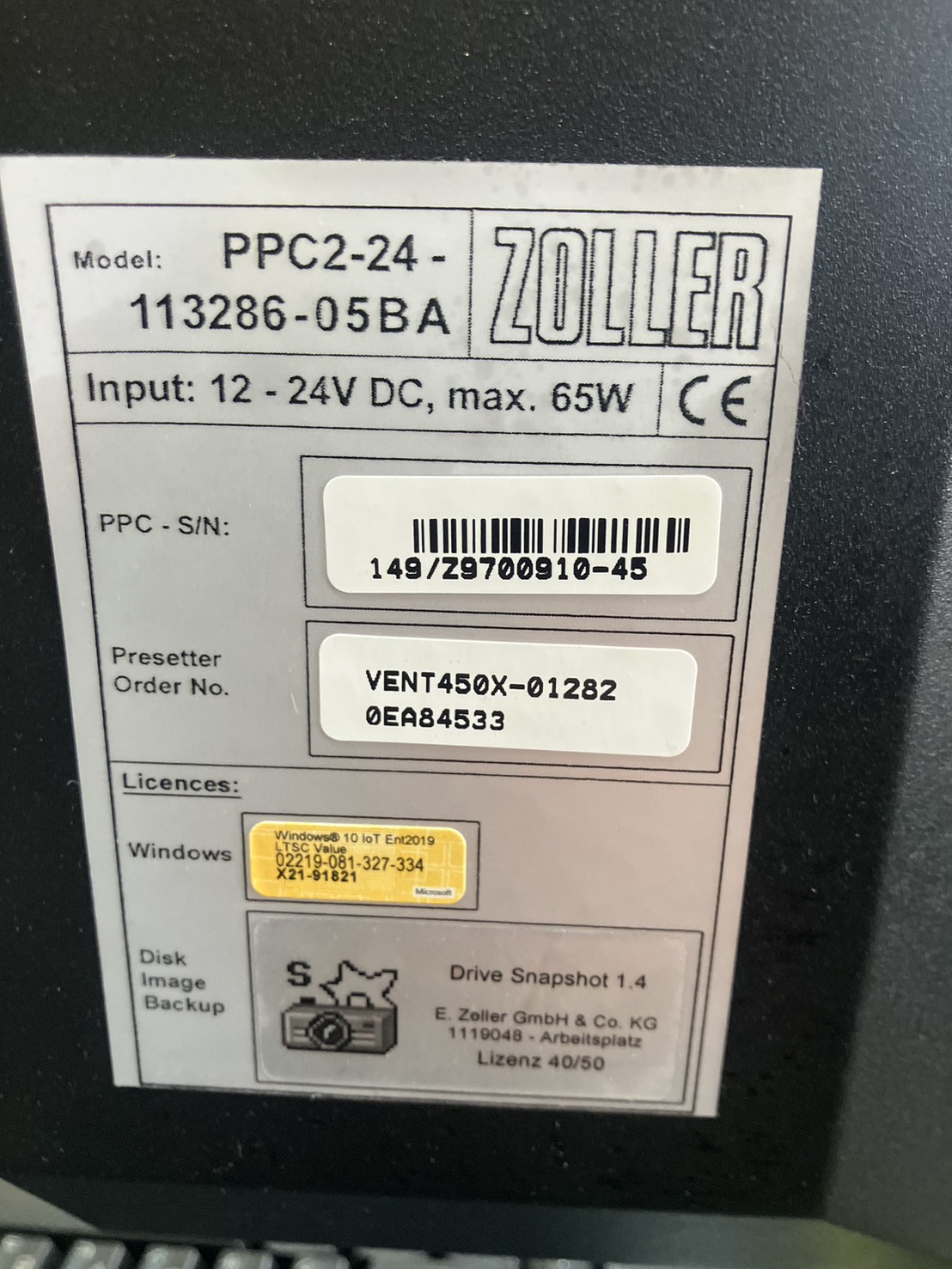 中古その他測定機 venturion450 Zoller/ツォラー