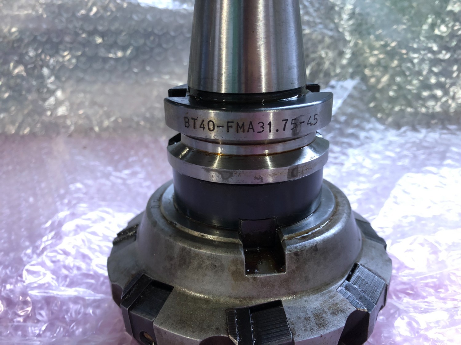 中古BT40 【フェイスミルカッター】BT40-FMA31.75-45 日研/NIKKEN