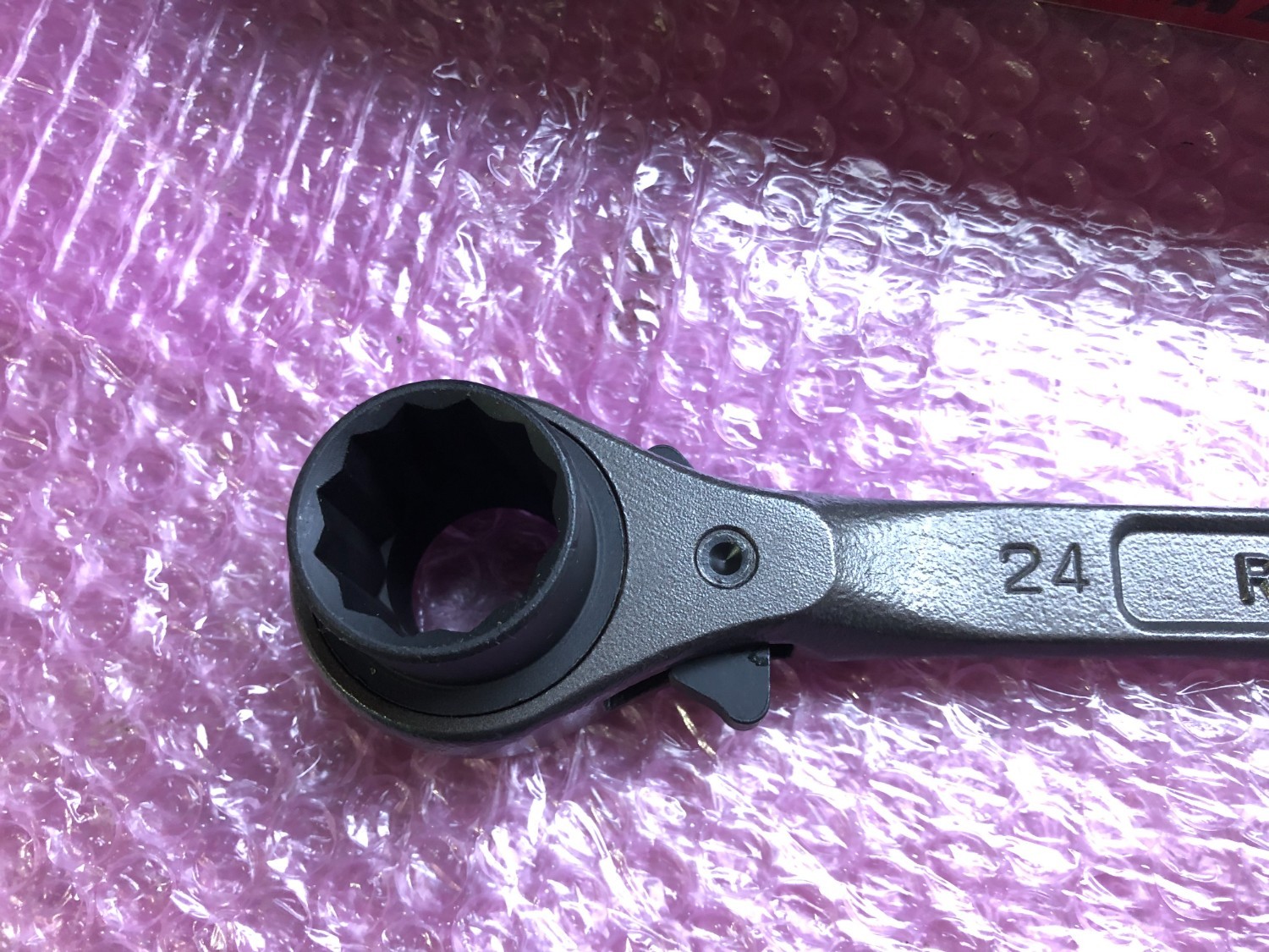 中古その他 【片口ラチェットレンチ】RN24mm スーパーツール/Super tools