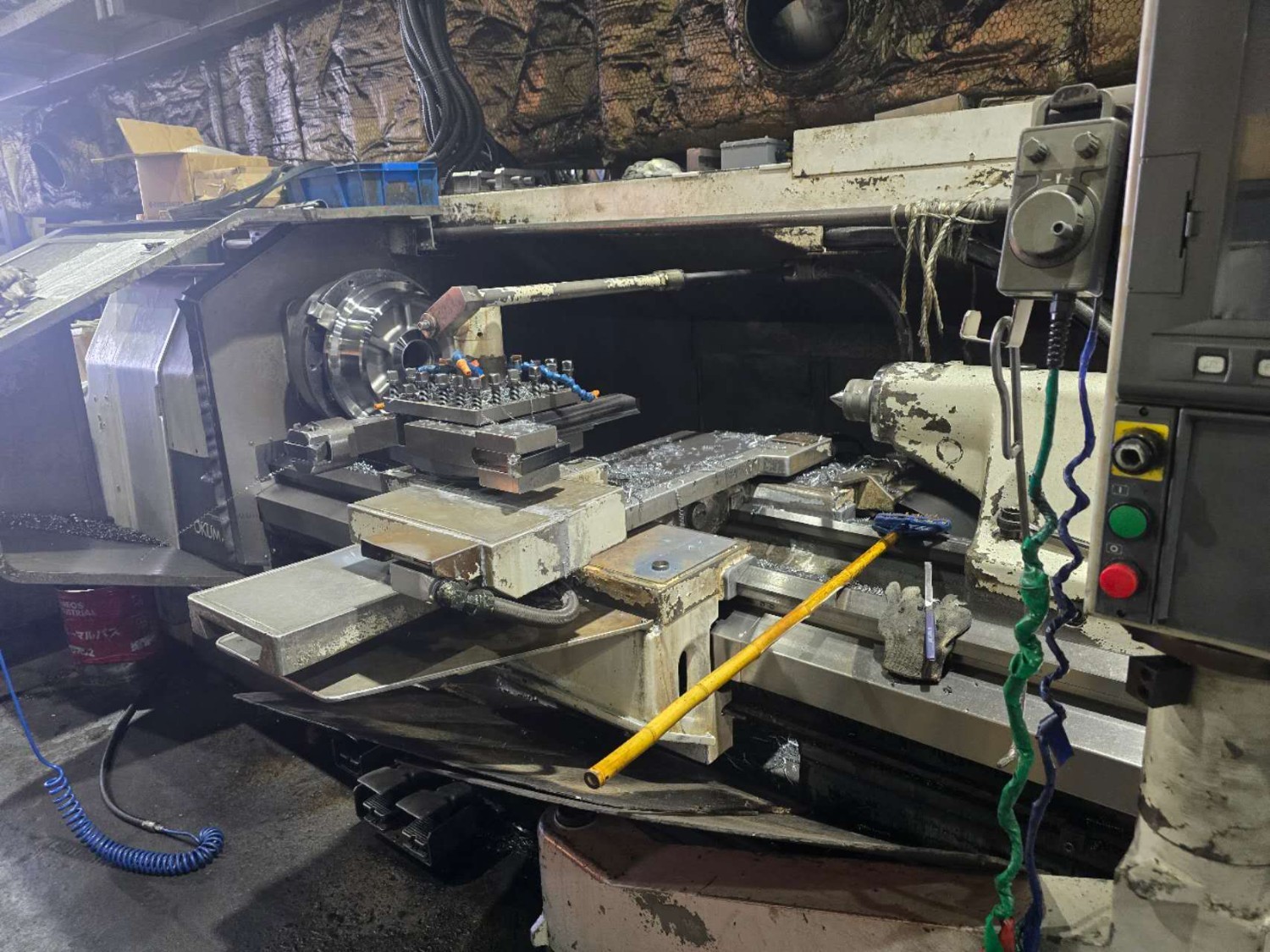 中古NC旋盤 LH35-N オークマ