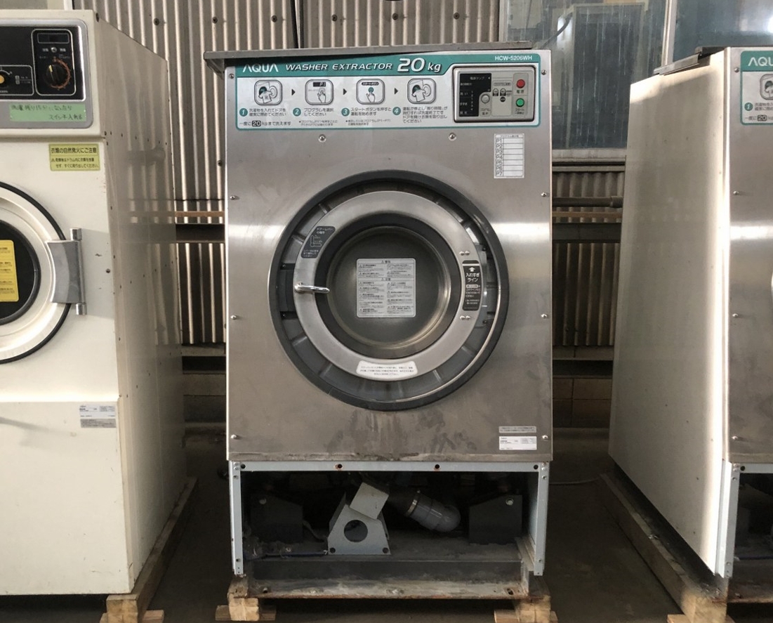 中古お買い得品・1山販売等 【自動洗濯機】HCW-5206WH アクア