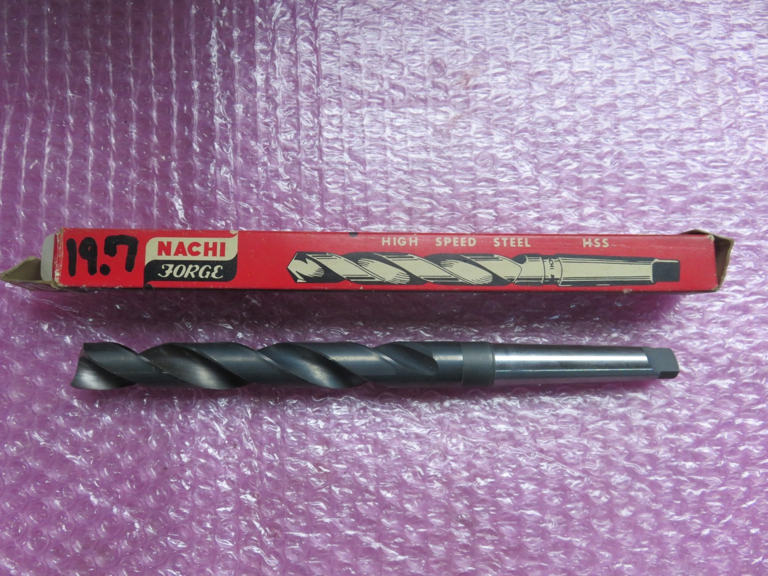 中古テーパ―シャンクドリル 【テーパーシャンクドリル】φ19.7 不二越