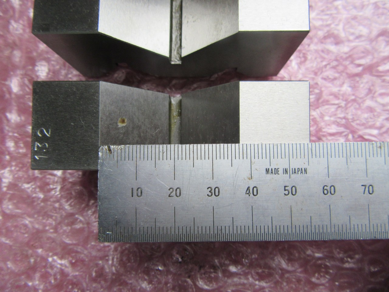 中古ブロック類 【Vブロック】A75 ナベヤ ERON