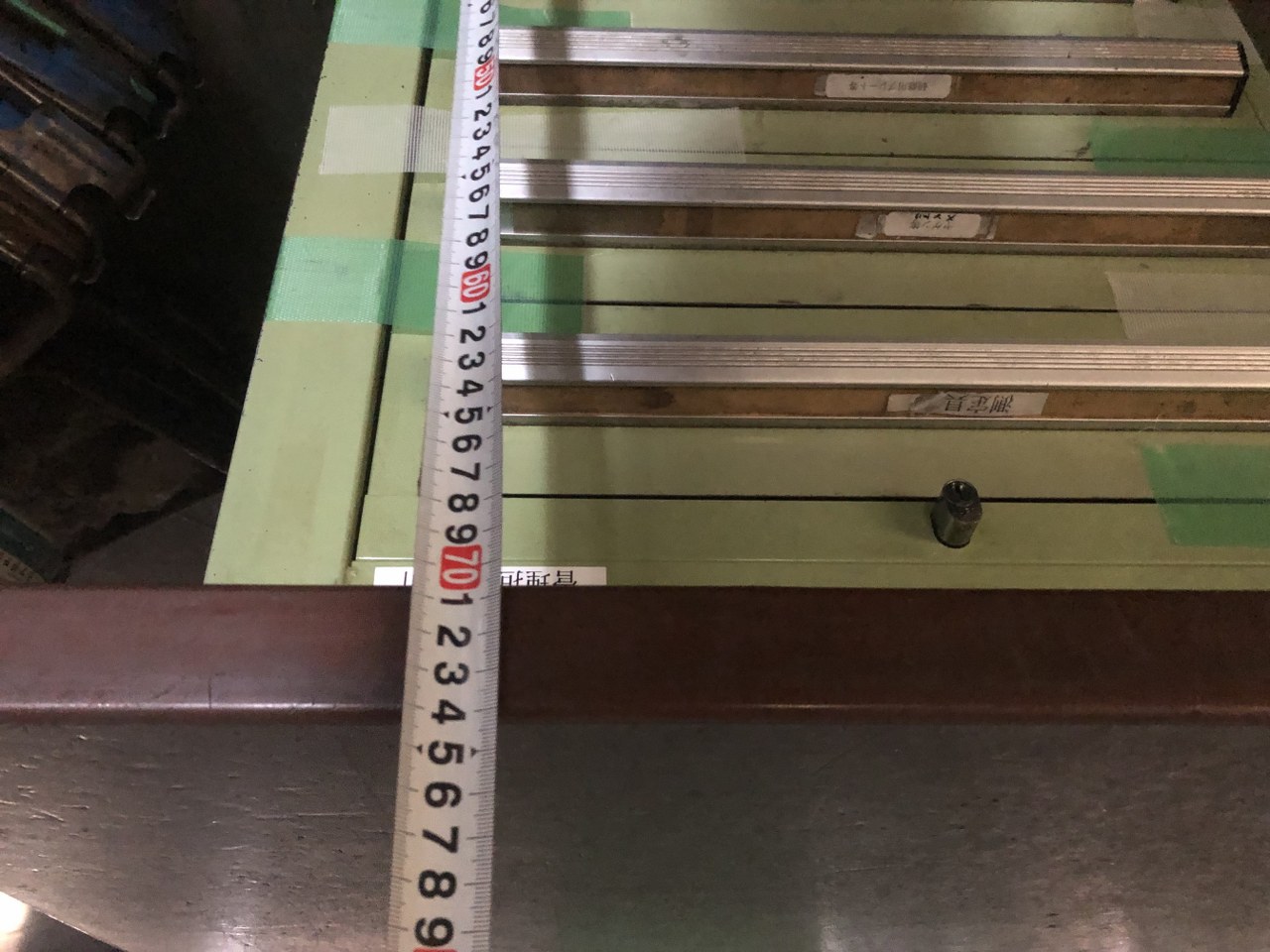 中古作業机 【作業台】W1200ｘD800ｘH740ｍｍ サカエ