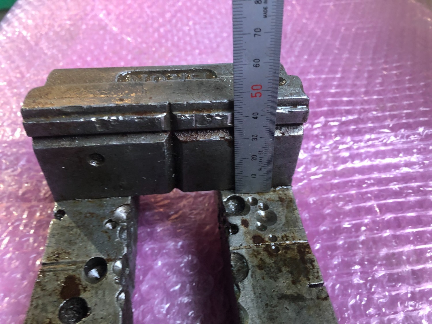 中古バイス 【バイス】口幅100ｍｍ口高47ｍｍ口開110ｍｍ ナベヤ(ERON)