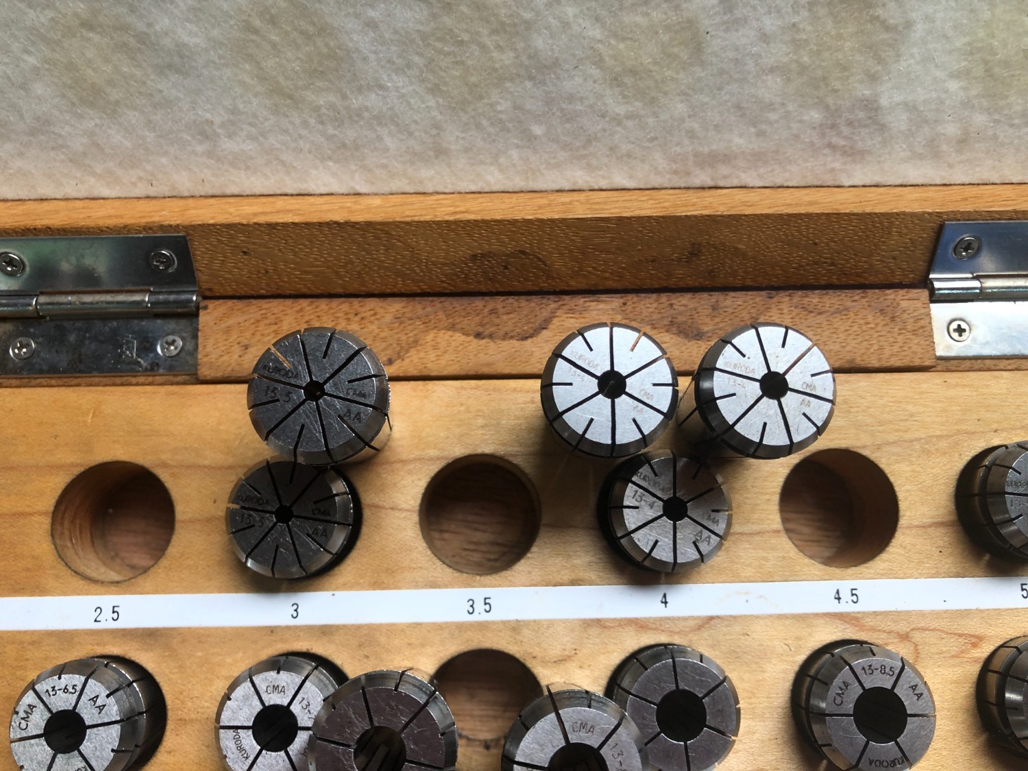 中古スプリングコレット 【スプリングコレットセット】CMA13 黒田精工/KURODA