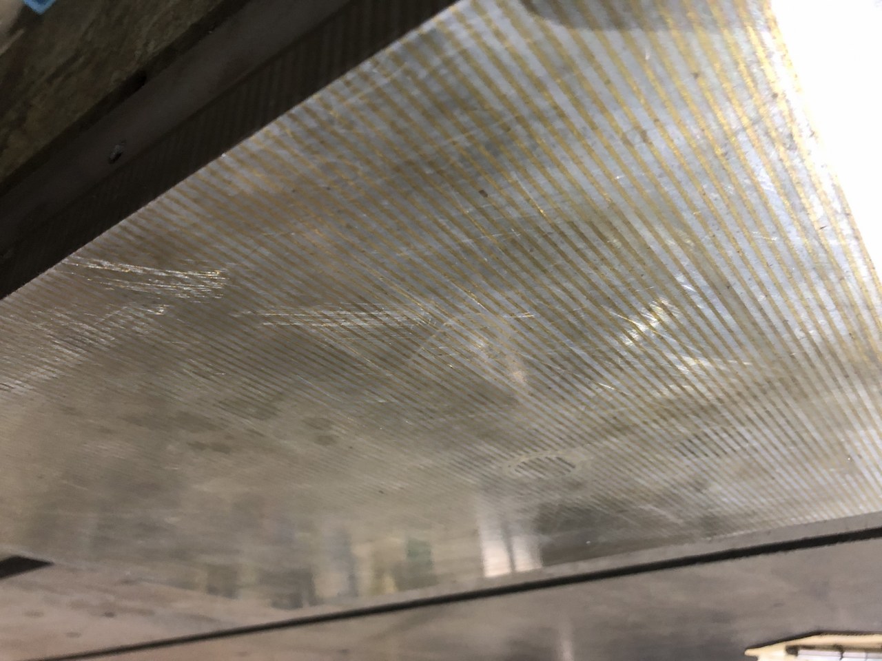 中古永磁チャック 【永電磁マグネットチャック】400ｘ300ｘH45mm 不明