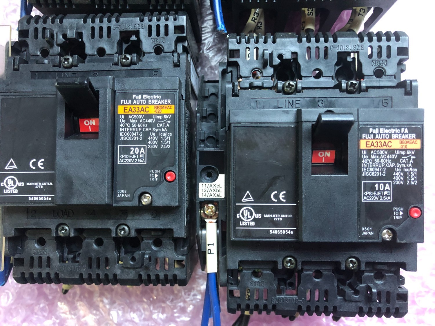 中古その他 【オートブレーカー】EA33 30A,20A,10A 富士電機 /FUJI ELECTRIC