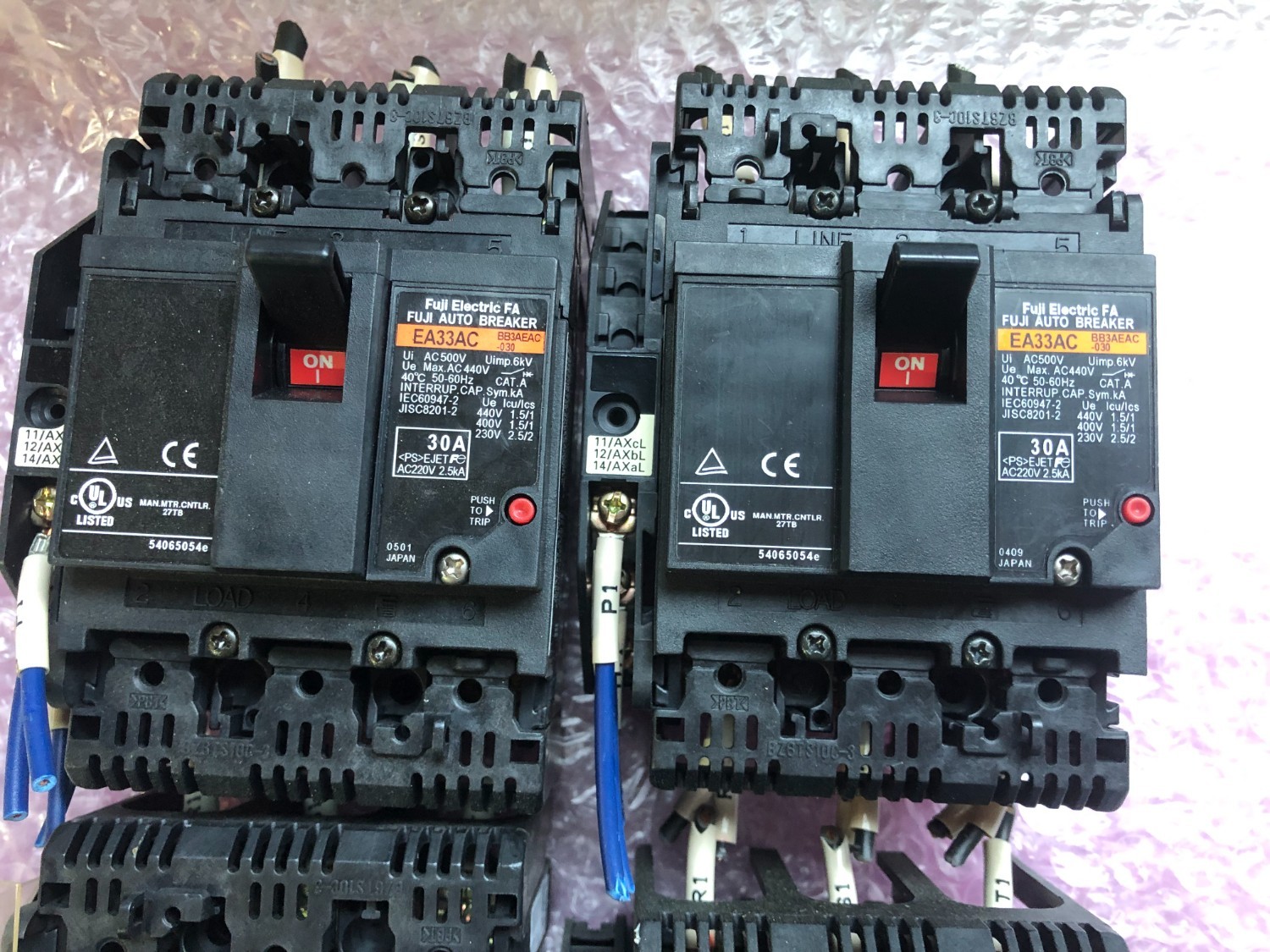 中古その他 【オートブレーカー】EA33 30A,20A,10A 富士電機 /FUJI ELECTRIC