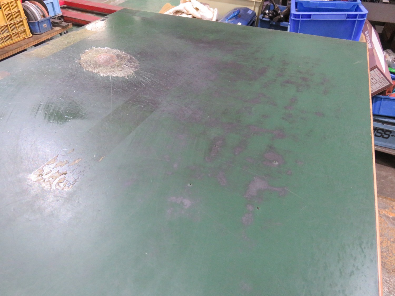 中古手工具・収納 【作業台】W900xD585xH740(mm) サカエ/SAKAE