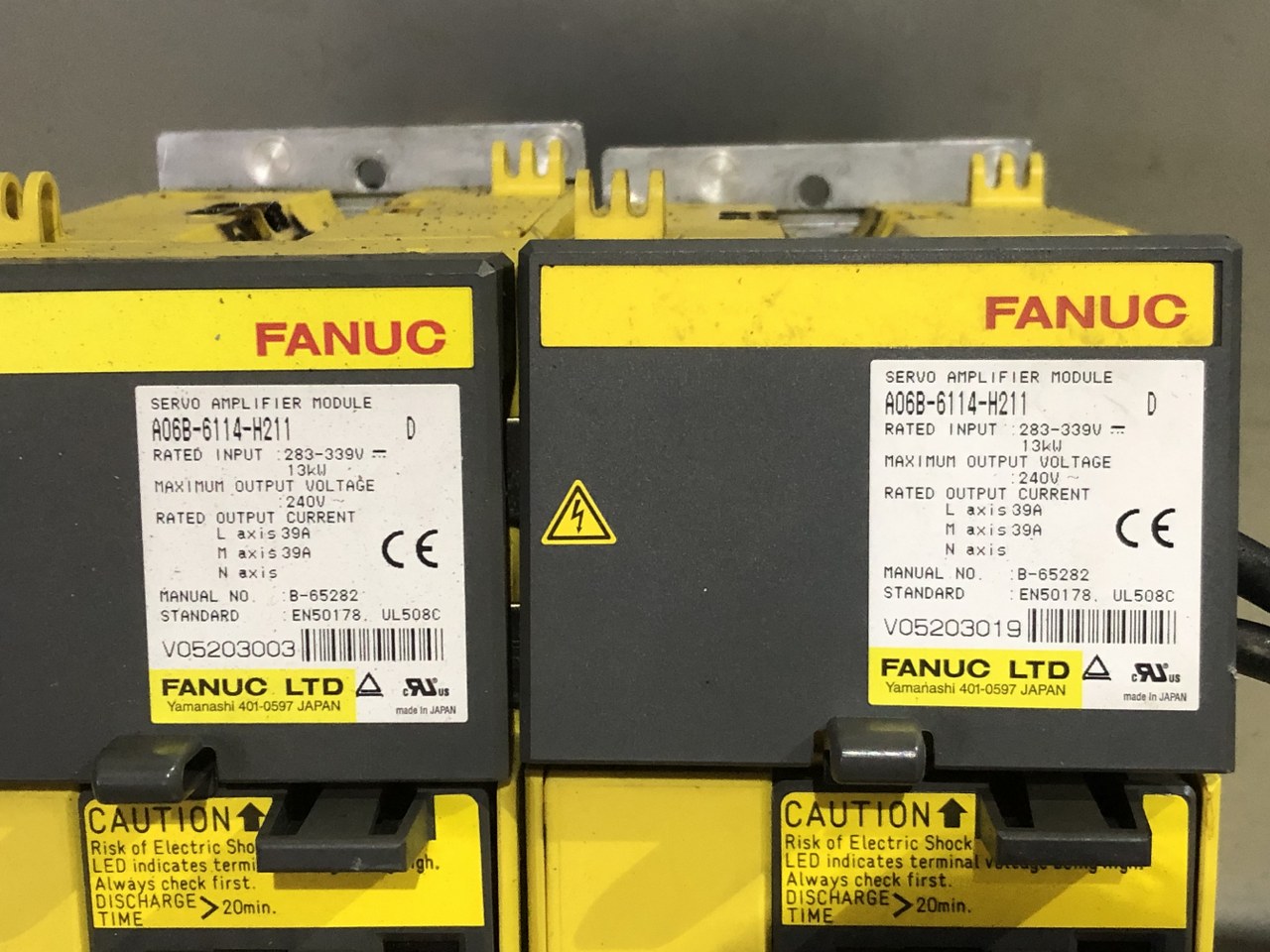 中古その他 【サーボアンプ】A06B-6114-H211 ファナック