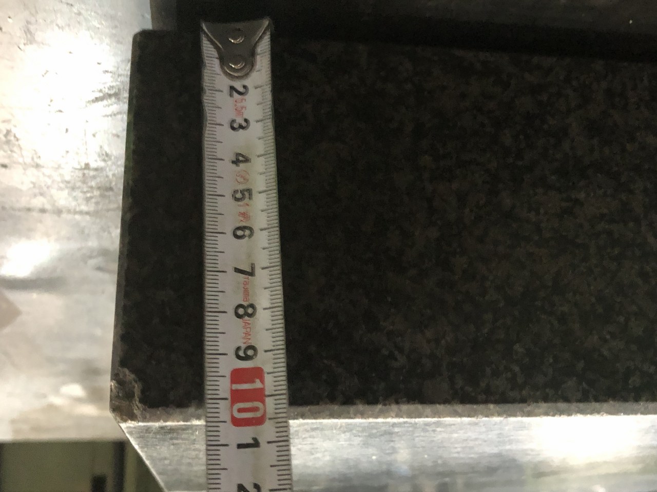 中古石定盤（セラミックも含む） 【石定盤】W605xD450xH105（mm） ナベヤ ERON