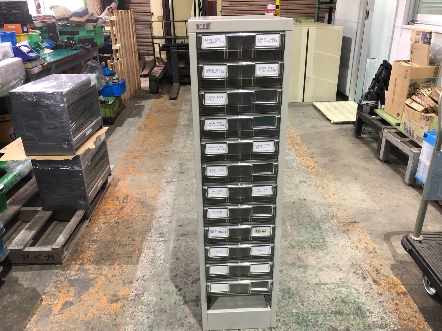 中古キャビネット類 【パーツキャビネット】W280xD400xH1110(mm) 不明