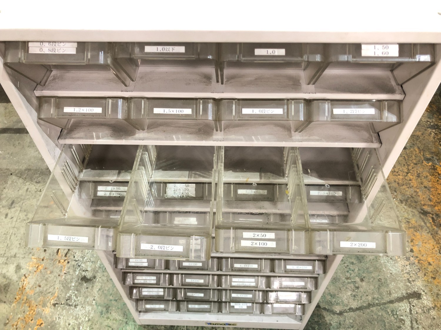 中古キャビネット類 【パーツキャビネット】W500xD450xH880(mm) ヤマテック/YAMATEC