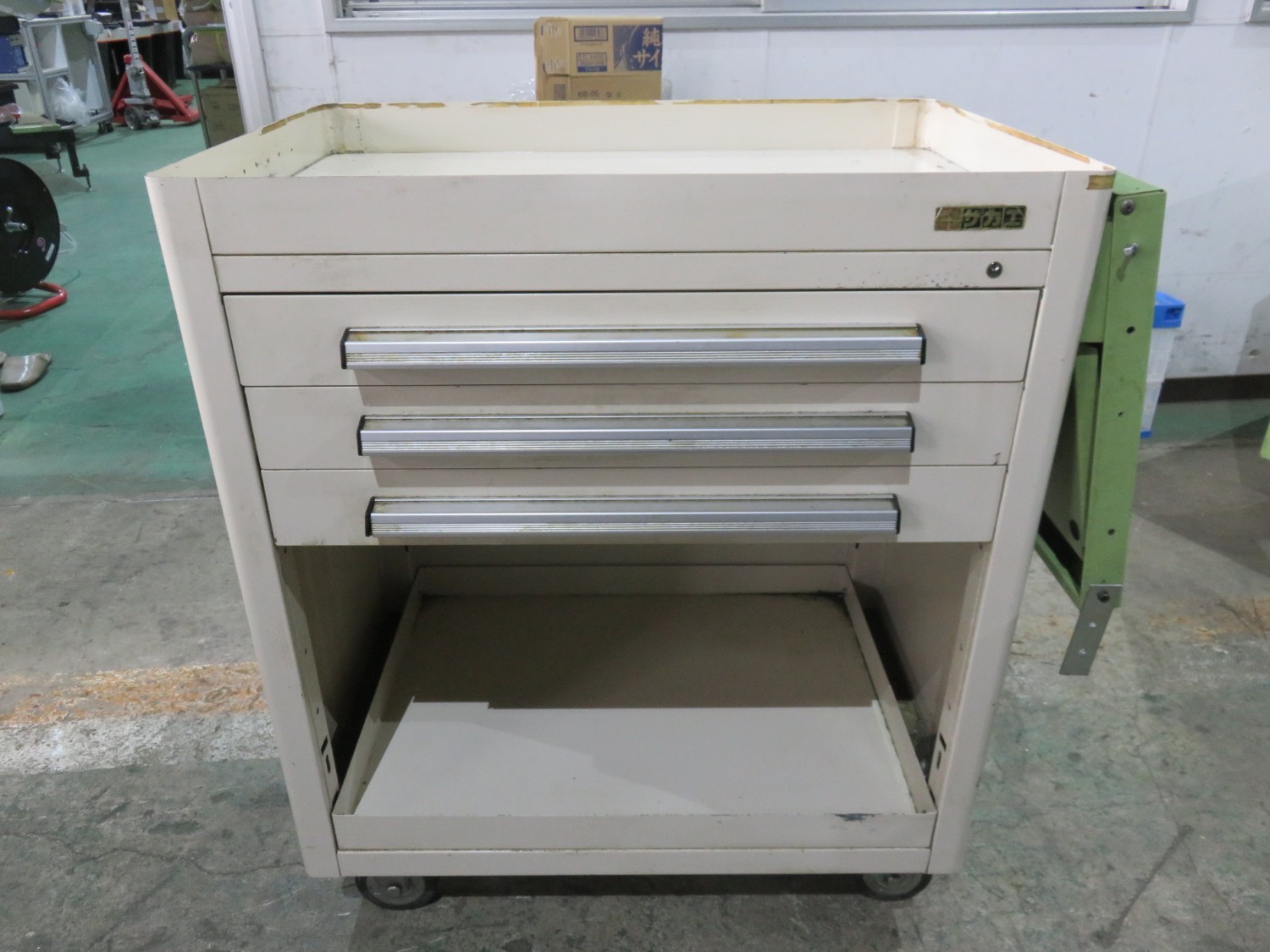 中古手工具・収納 【ツールワゴン】W750xD500xH885(mm) サカエ/SAKAE