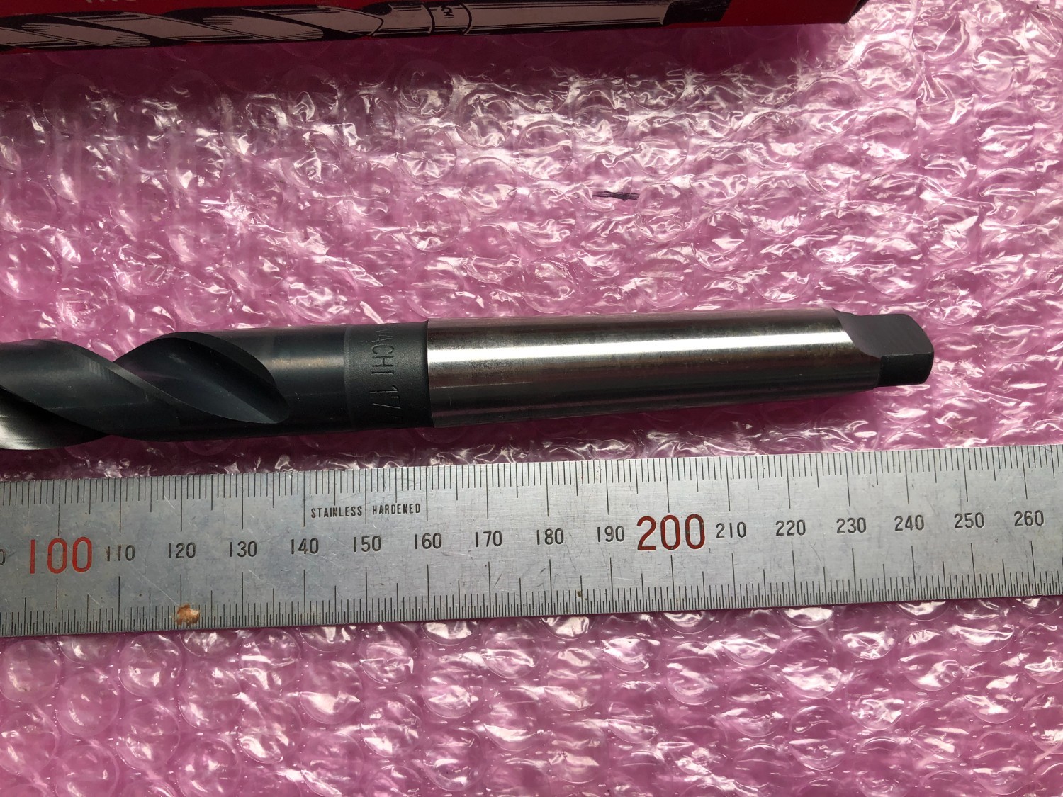 中古テーパ―シャンクドリル 【テーパーシャンクドリル】φ17.7 NACHI