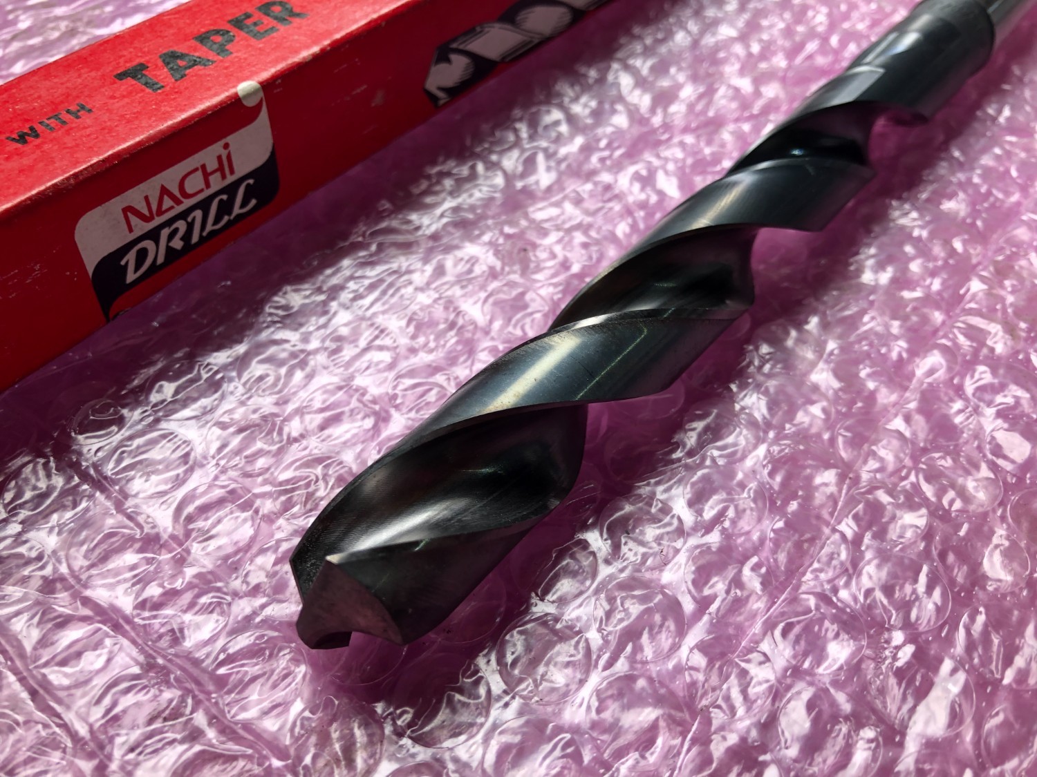 中古テーパ―シャンクドリル 【テーパーシャンクドリル】φ17.7 NACHI