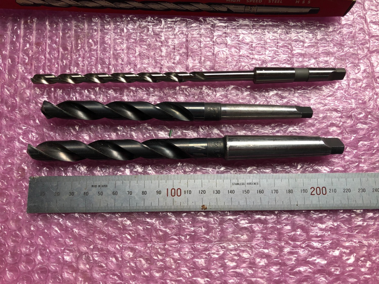 中古テーパ―シャンクドリル 【テーパーシャンクドリル】φ7.5,φ14.0,φ15.0 NACHI