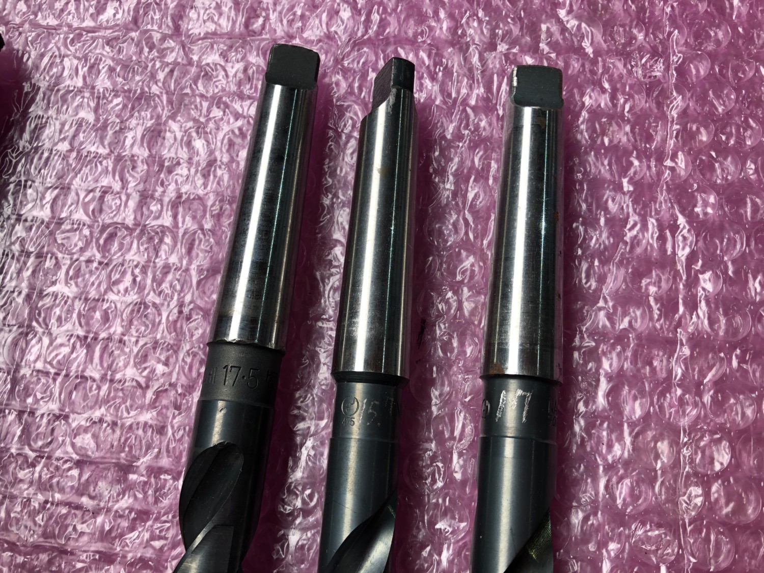 中古テーパ―シャンクドリル 【テーパーシャンクドリル】φ15.7,φ17,φ17.5 NACHI