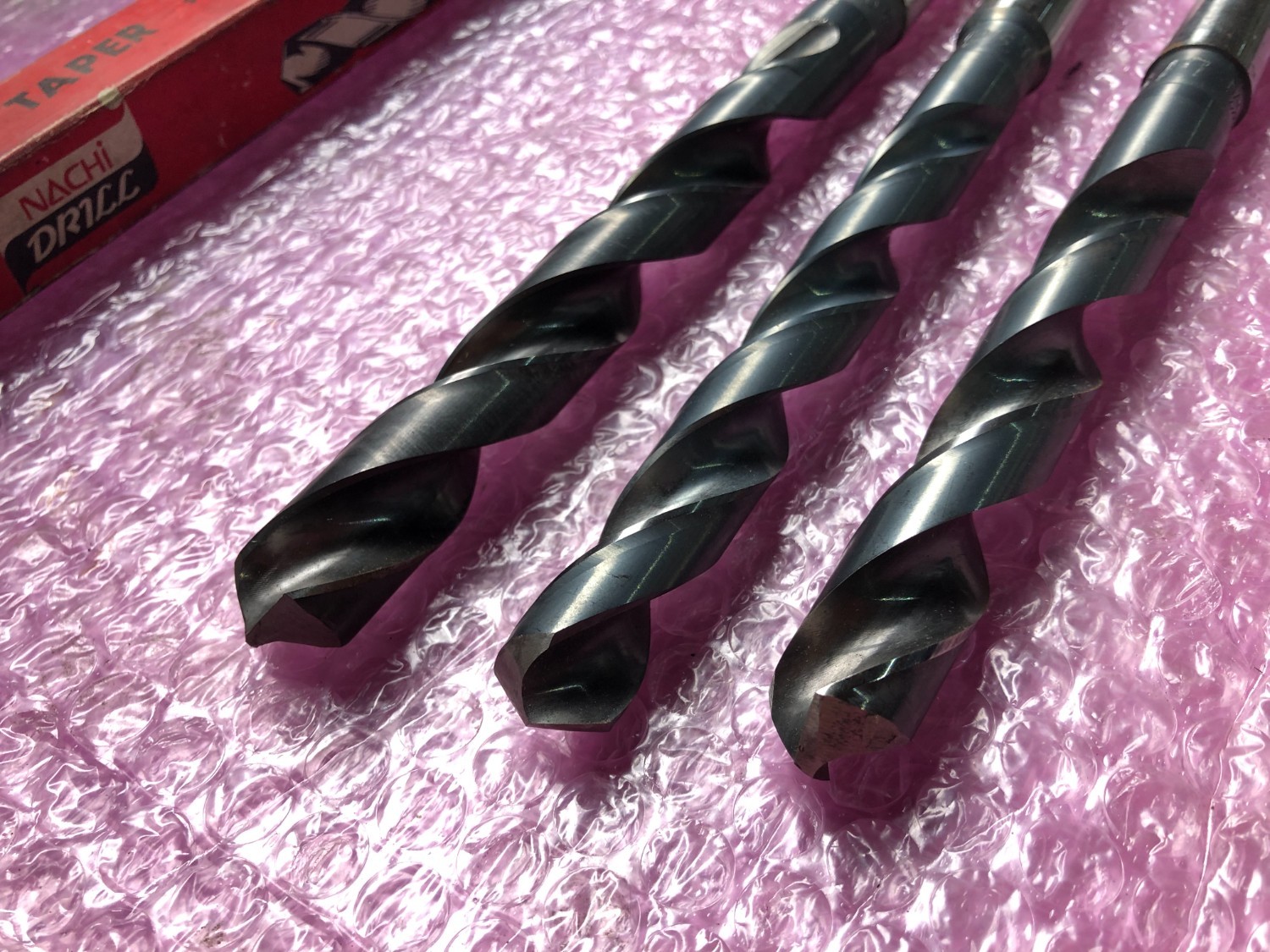 中古テーパ―シャンクドリル 【テーパーシャンクドリル】φ15.7,φ17,φ17.5 NACHI