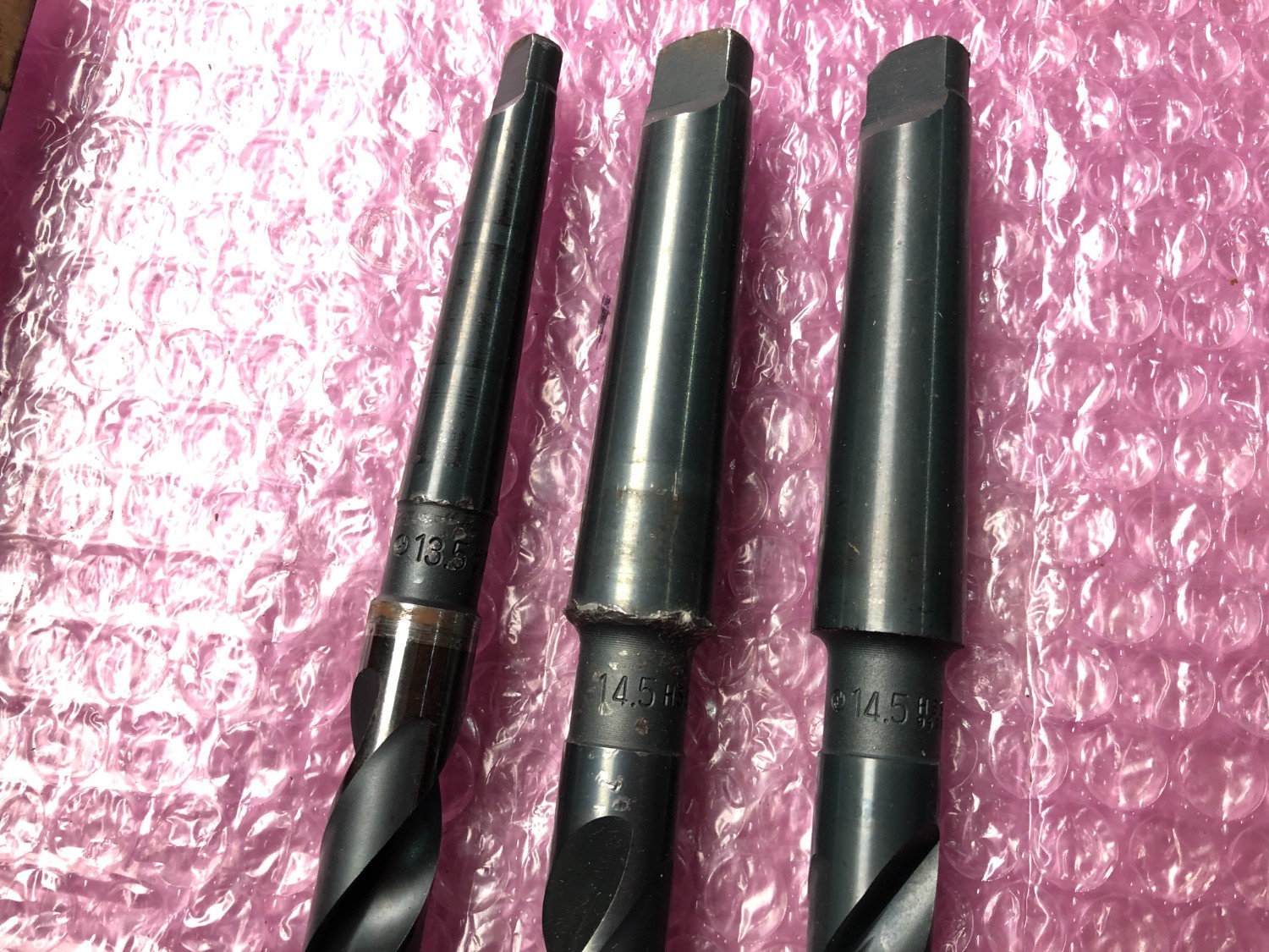 中古テーパ―シャンクドリル 【テーパーシャンクドリル】φ13.5,φ14.5,φ14.5 三菱/MITSUBISHI