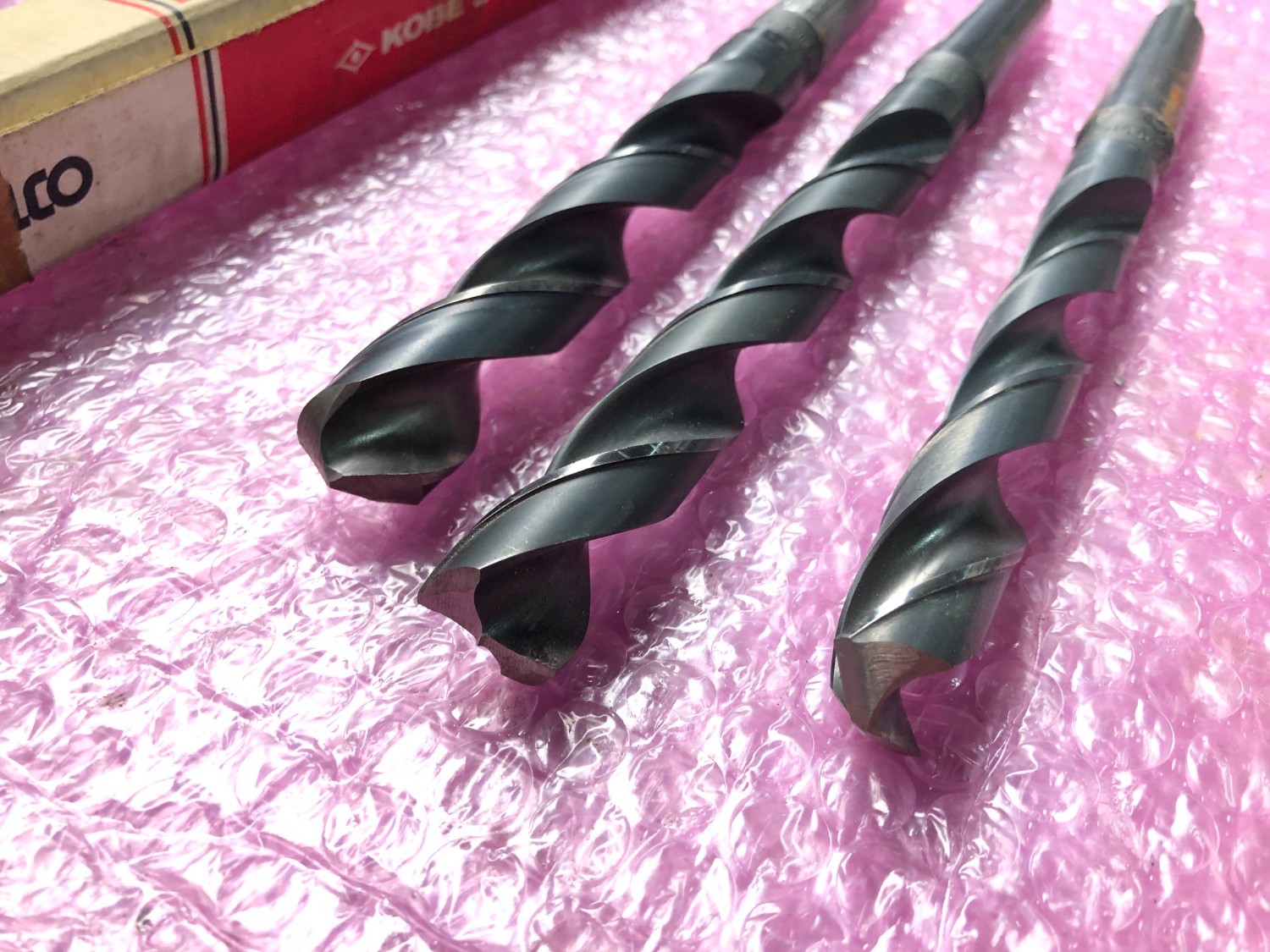 中古テーパ―シャンクドリル 【テーパーシャンクドリル】φ16.5,φ17.5,φ19 コベルコ/KOBELCO