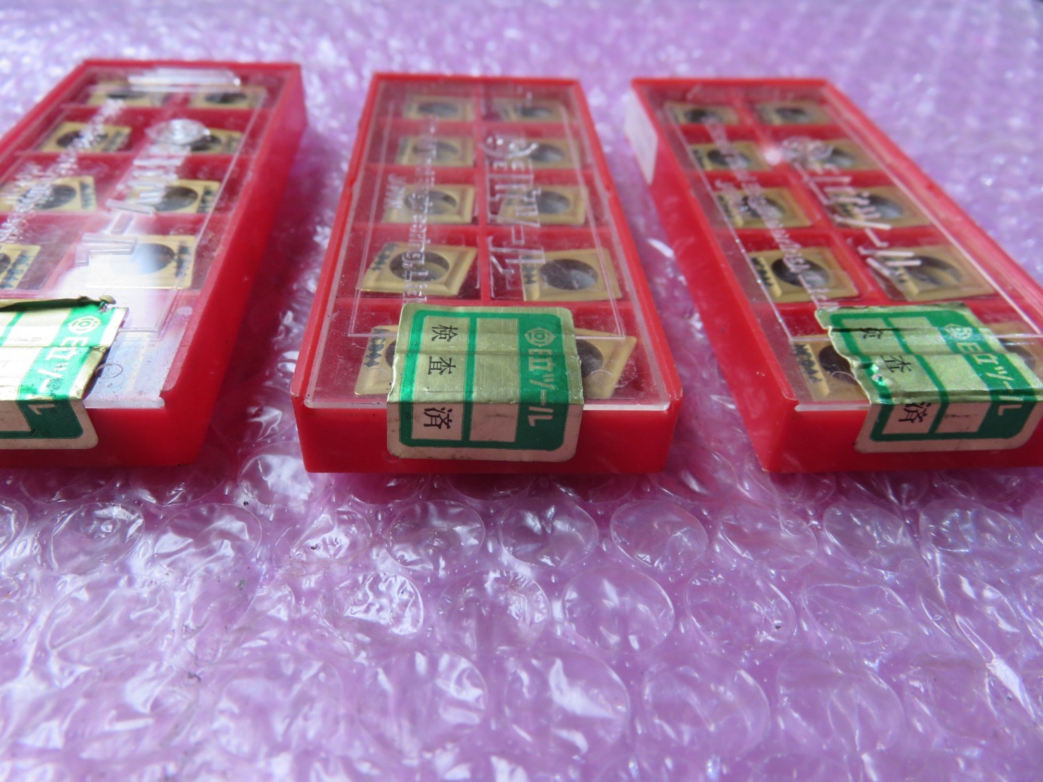 中古インサート（チップ） チップ 3個 日立ツール