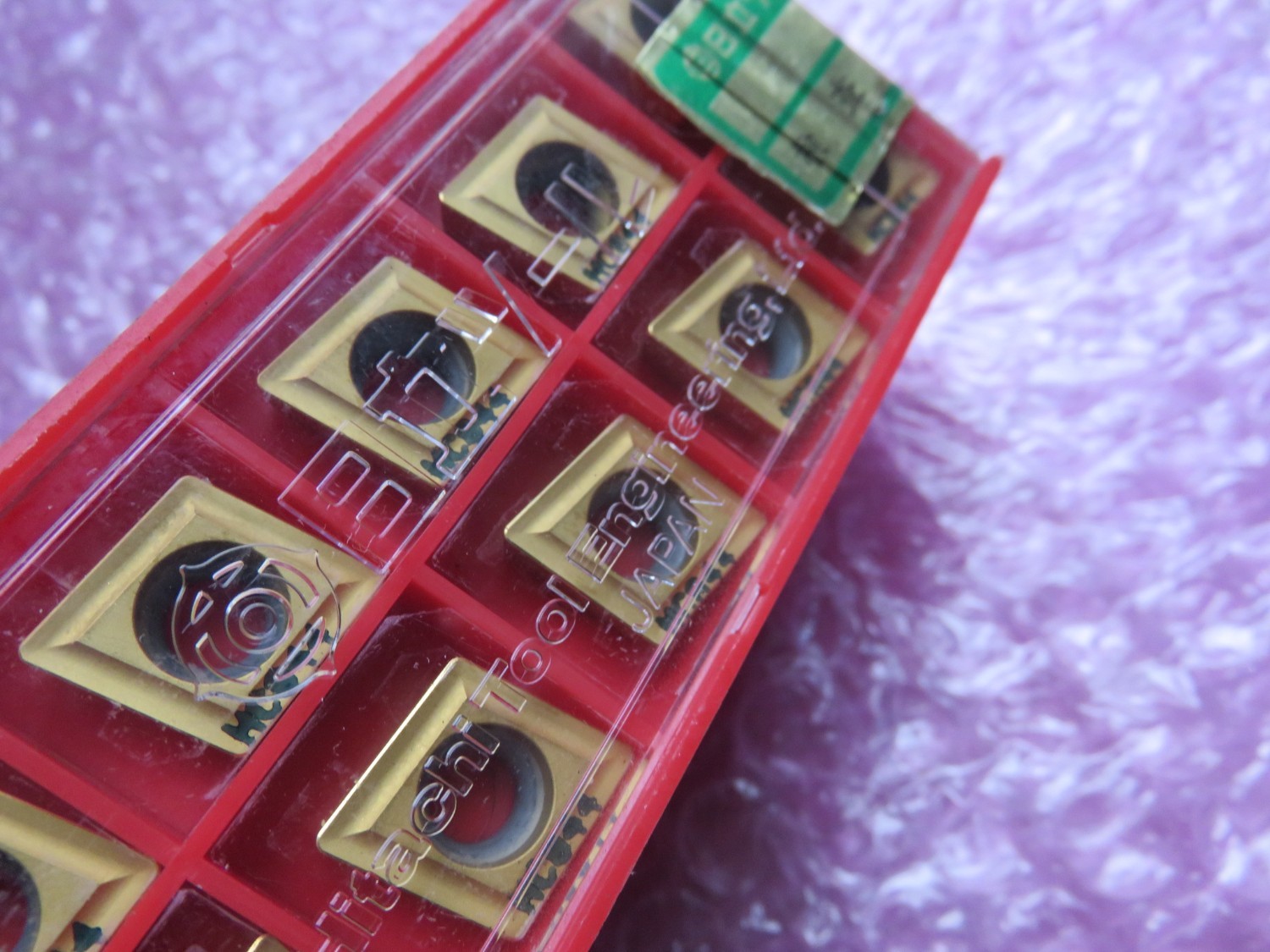 中古インサート（チップ） チップ 3個 日立ツール