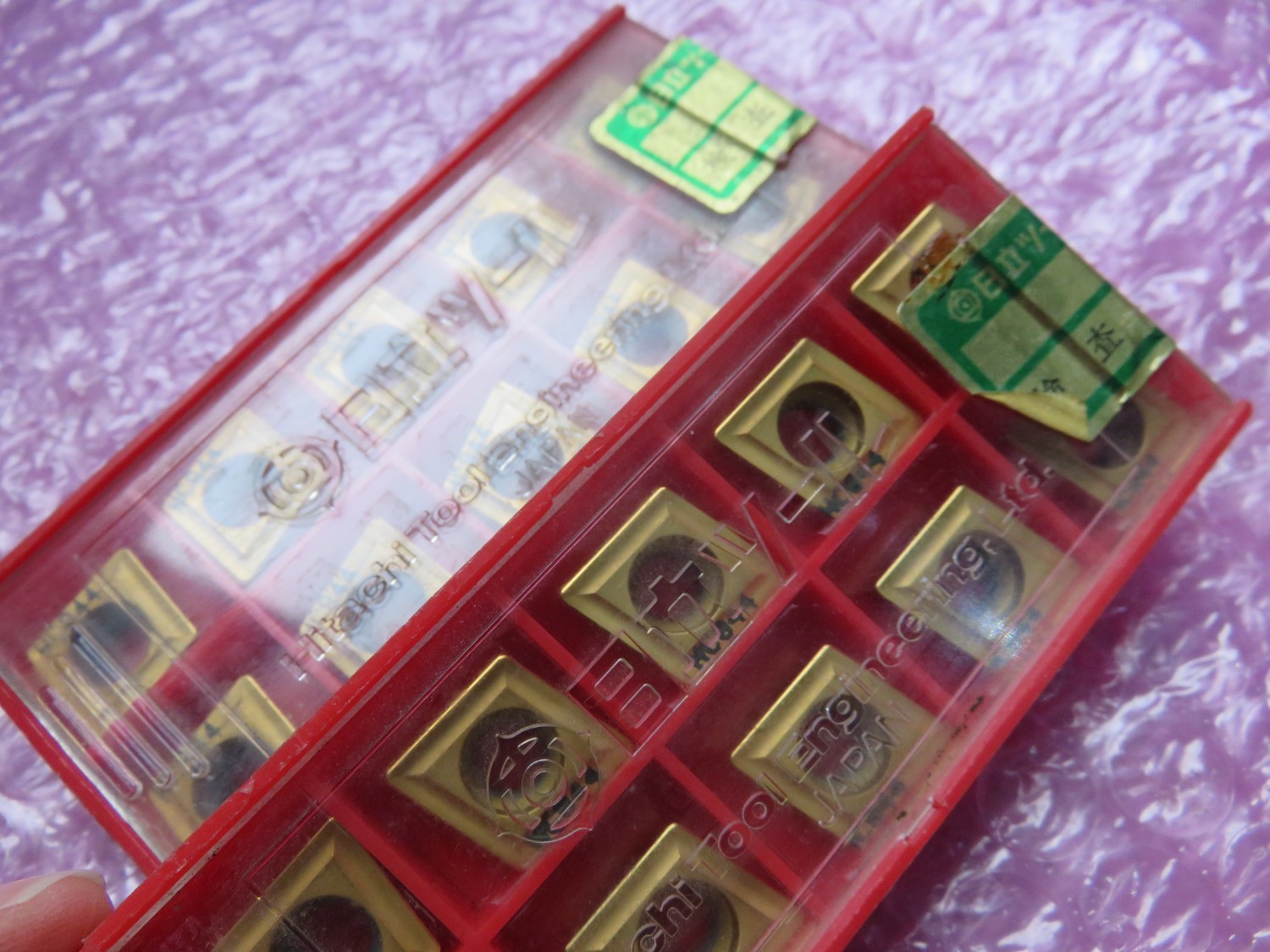 中古インサート（チップ） チップ 2個 日立 