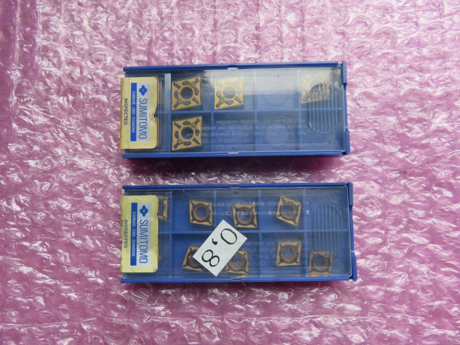 中古インサート（チップ） チップ 2個 住友電気工業