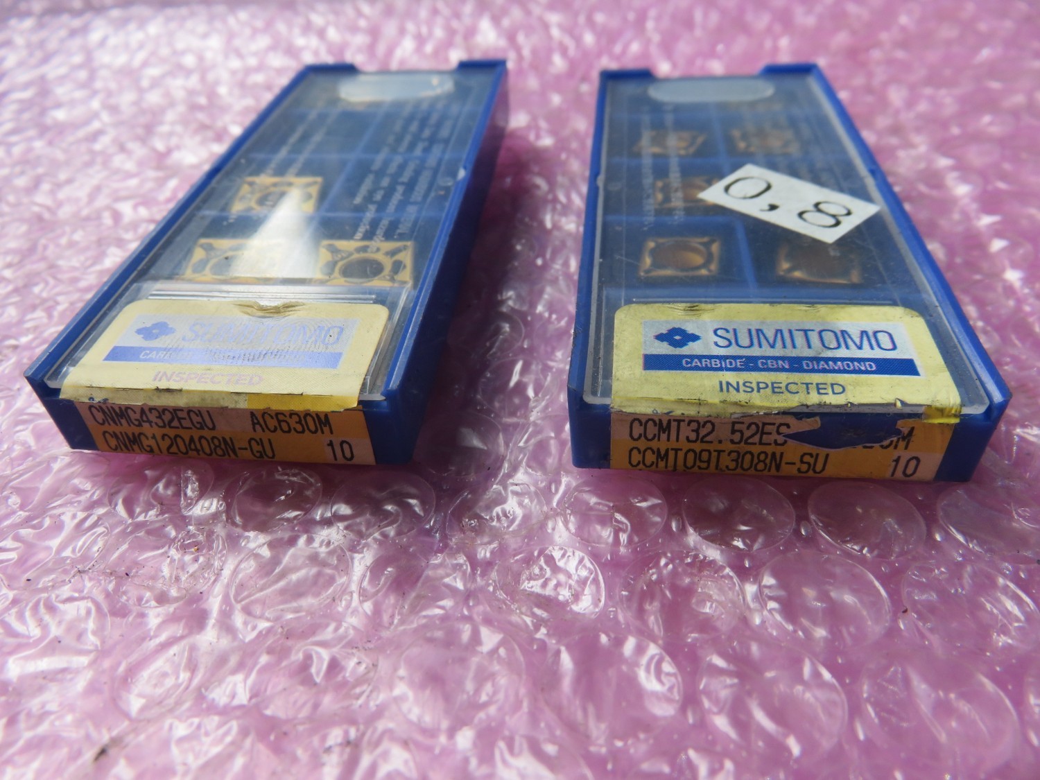 中古インサート（チップ） チップ 2個 住友電気工業