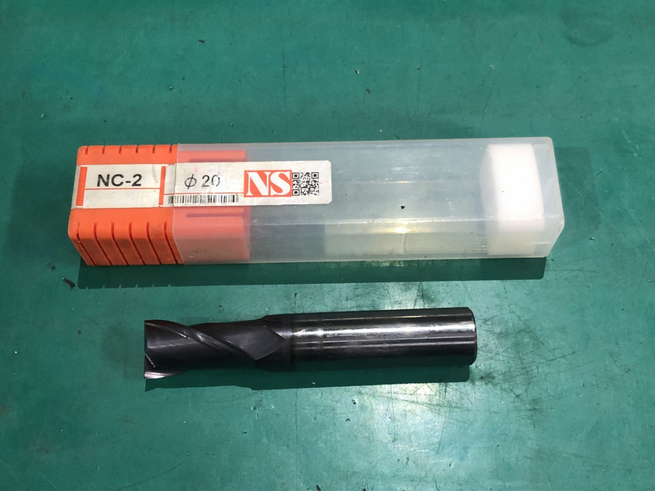 中古エンドミル(スクエア) 【2枚刃/スクエア/エンドミル】NC-2 日進工具 NS